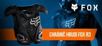 Chránič hrudi Fox R3 black