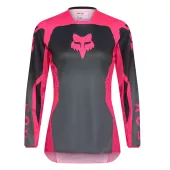 Dámský dres Fox 180 Shield Jersey Black/Pink