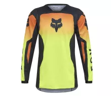 Dětský dres Fox 180 Shield Jersey Fluorescent Yellow