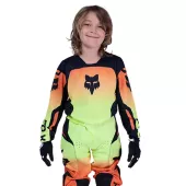 Dětský dres Fox 180 Shield Jersey Fluorescent Yellow