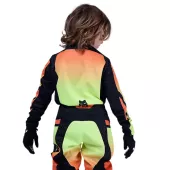 Dětský dres Fox 180 Shield Jersey Fluorescent Yellow