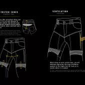 Dámské kalhoty Trilobite Parado doublelayer AAAA slim fit jeans black level 2 (prodloužené)