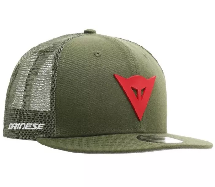 Dainese 9Fifty Trucker kšiltovka zelená/červená