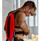 Chránič hrudníku a zad 2025 Alpinestars A-5 Plasma protector black/red/white