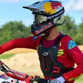 Chránič hrudníku a zad 2025 Alpinestars A-5 Plasma protector black/red/white