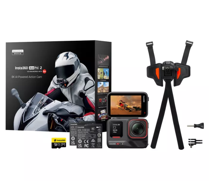 Kamera Insta360 Ace Pro 2 Motocyklový balíček