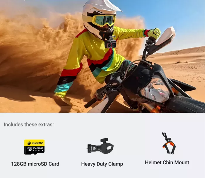 Kamera Insta360 Ace Pro 2 Motocyklový balíček