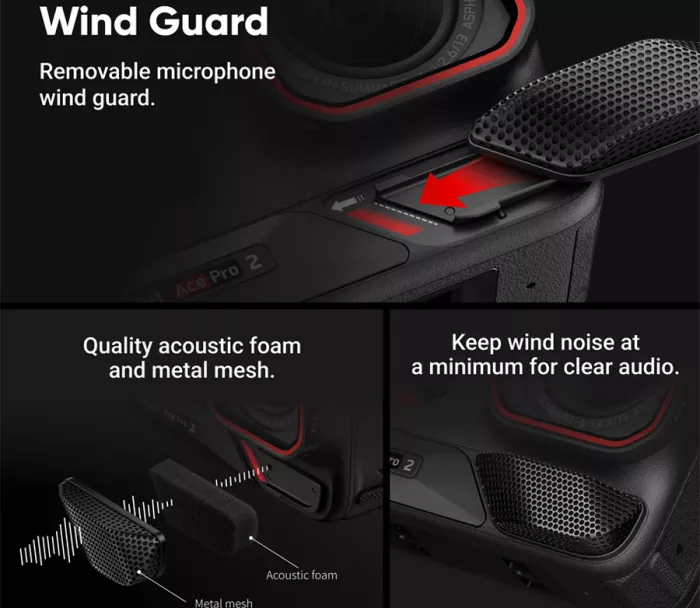 Kamera Insta360 Ace Pro 2 Motocyklový balíček