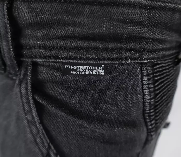 Pánské kalhoty na moto Trilobite Acid Scrambler doublelayer AAA black