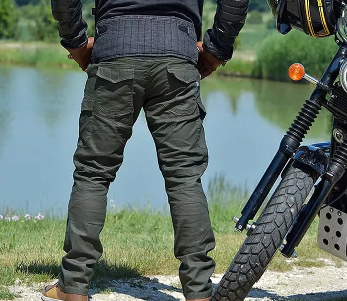 Pánské kalhoty Trilobite Acid Scrambler doublelayer AAA khaki