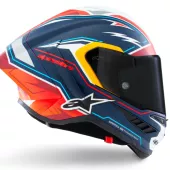 Helma na moto 2025 Alpinestars Supertech R10 Pedro Acosta Le blue/red/white matt