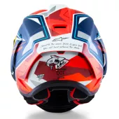 Helma na moto 2025 Alpinestars Supertech R10 Pedro Acosta Le blue/red/white matt