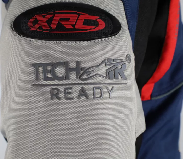 Dámská bunda na moto XRC Winkle 2.0 WTP adventure black/grey/blue/red