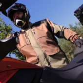 Pánská bunda XRC Winkle 2.0 WTP adventure pale brown/black