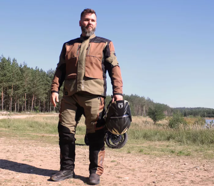 Pánská bunda XRC Winkle 2.0 WTP adventure pale brown/black