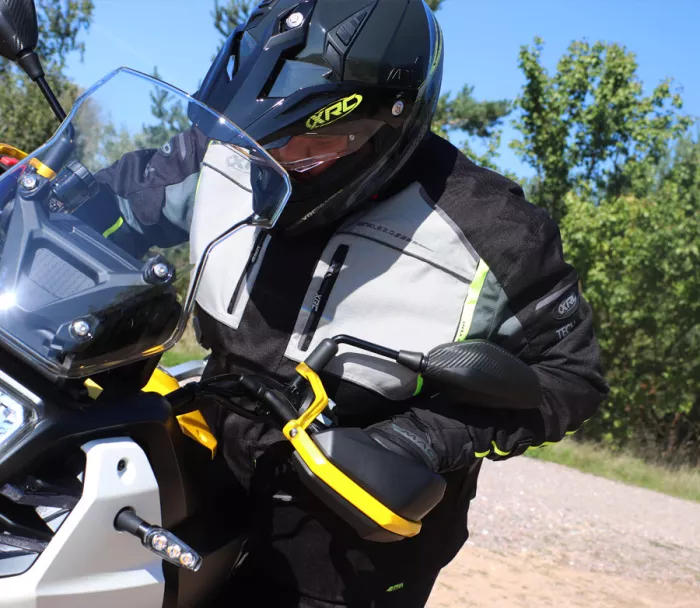 Pánská bunda XRC Winkle 2.0 WTP adventure black/grey/fluo