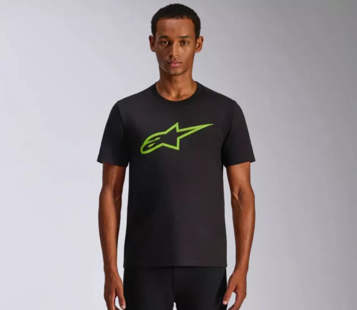 Tričko 2025 Alpinestars Ageless 2.0 black/green