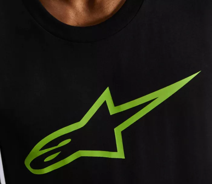 Tričko 2025 Alpinestars Ageless 2.0 black/green