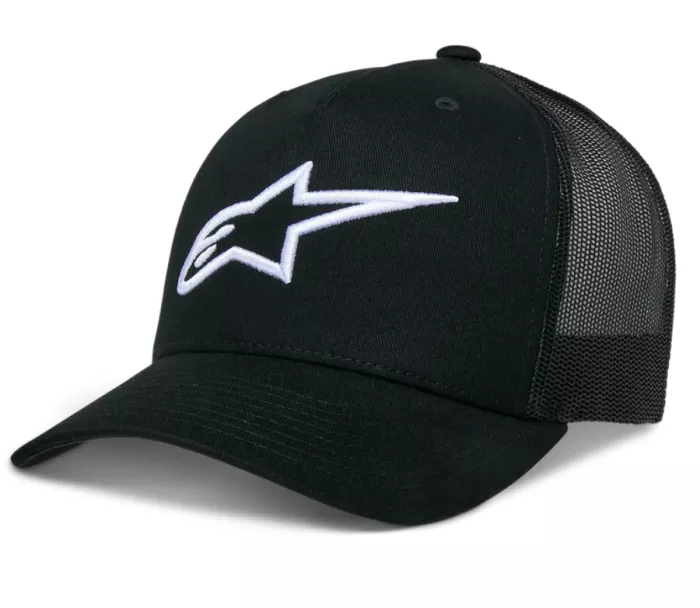 Kšiltovka 2025 Alpinestars Ageless Trucker OS black/black
