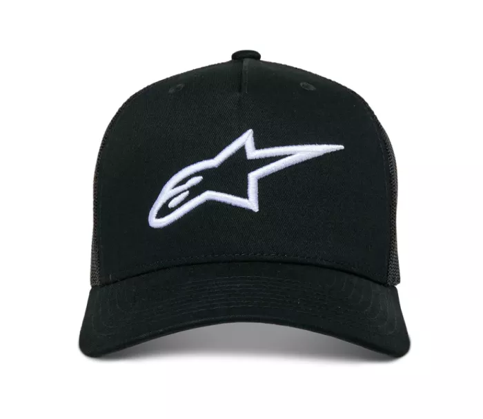 Kšiltovka 2025 Alpinestars Ageless Trucker OS black/black