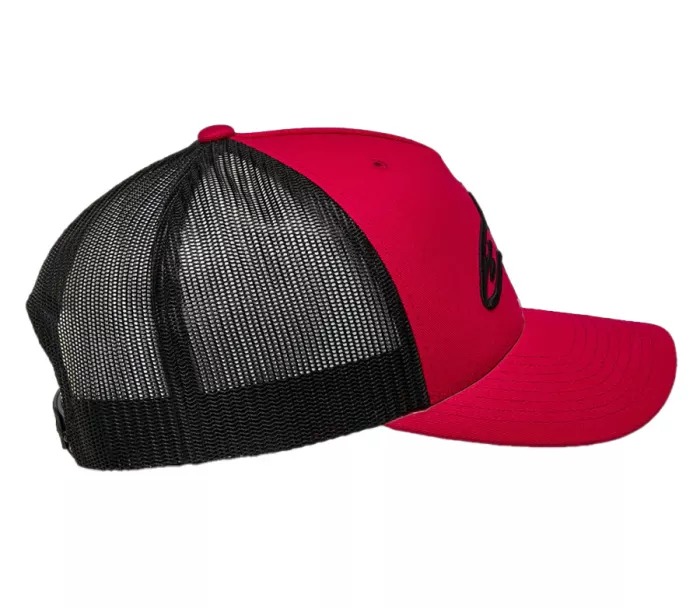 Kšiltovka 2025 Alpinestars Ageless Trucker OS red/black