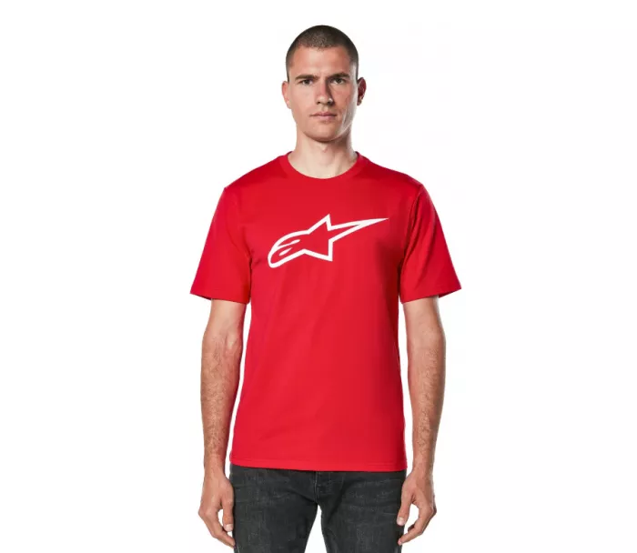 Tričko 2025 Alpinestars Ageless 2.0 red/white