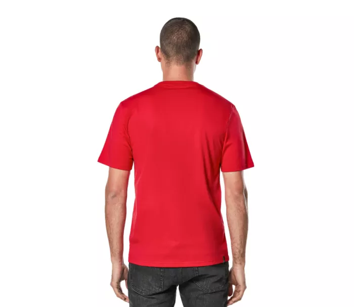 Tričko 2025 Alpinestars Ageless 2.0 red/white