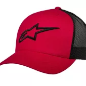 Kšiltovka 2025 Alpinestars Ageless Trucker OS red/black