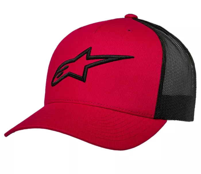 Kšiltovka 2025 Alpinestars Ageless Trucker OS red/black