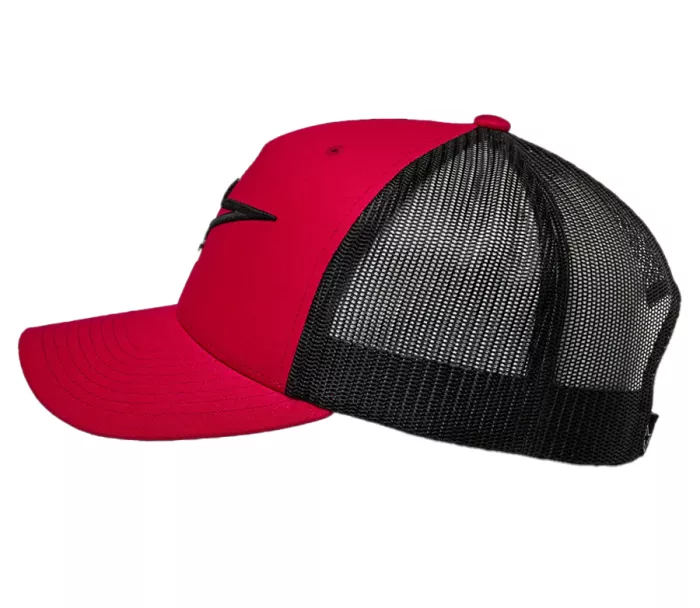 Kšiltovka 2025 Alpinestars Ageless Trucker OS red/black