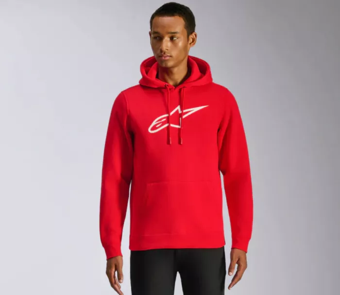 Mikina 2025 Alpinestars Ageless V3 red/white