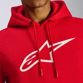 Mikina 2025 Alpinestars Ageless V3 red/white