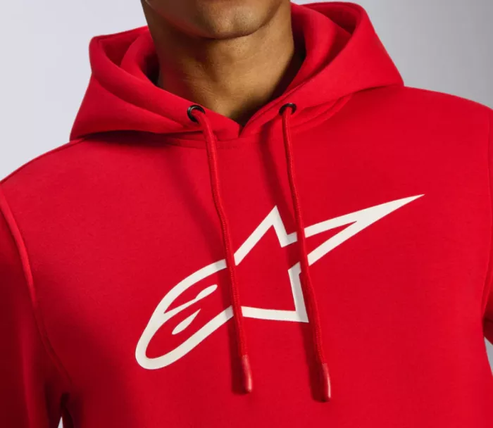 Mikina 2025 Alpinestars Ageless V3 red/white