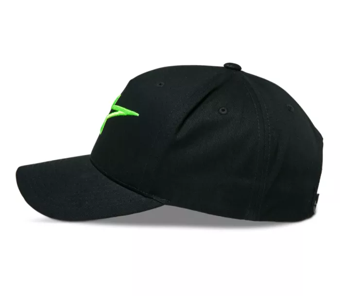 Kšiltovka 2025 Alpinestars Ageless Snapback black/green
