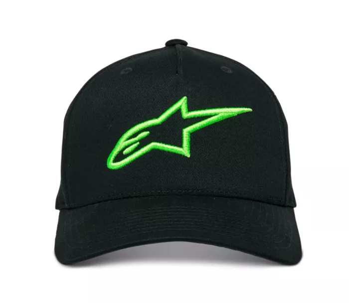 Kšiltovka 2025 Alpinestars Ageless Snapback black/green