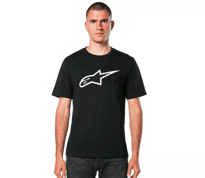 Tričko 2025 Alpinestars Agelles 2.0 black/white