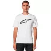 Pánské tričko 2025 Alpinestars Agelles 2.0 white/black