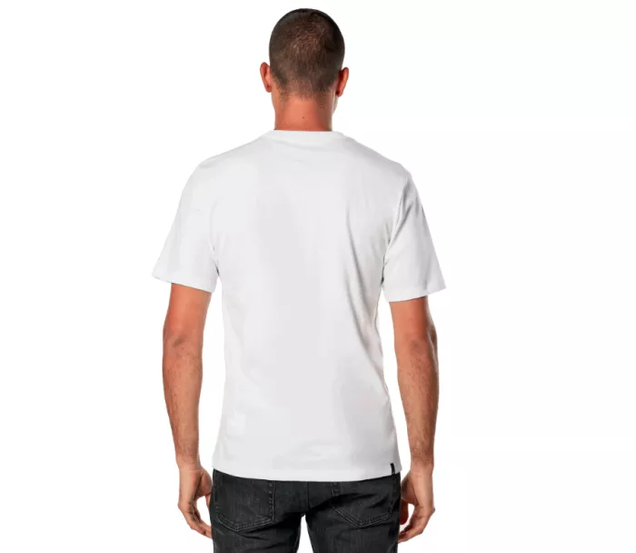 Pánské tričko 2025 Alpinestars Agelles 2.0 white/black