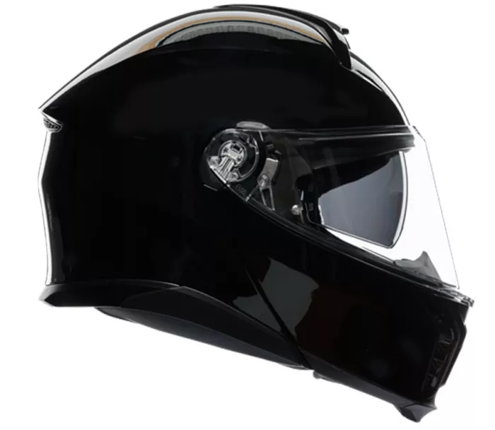 Helma na moto AGV TOURMODULAR SOLID MPLK BLACK