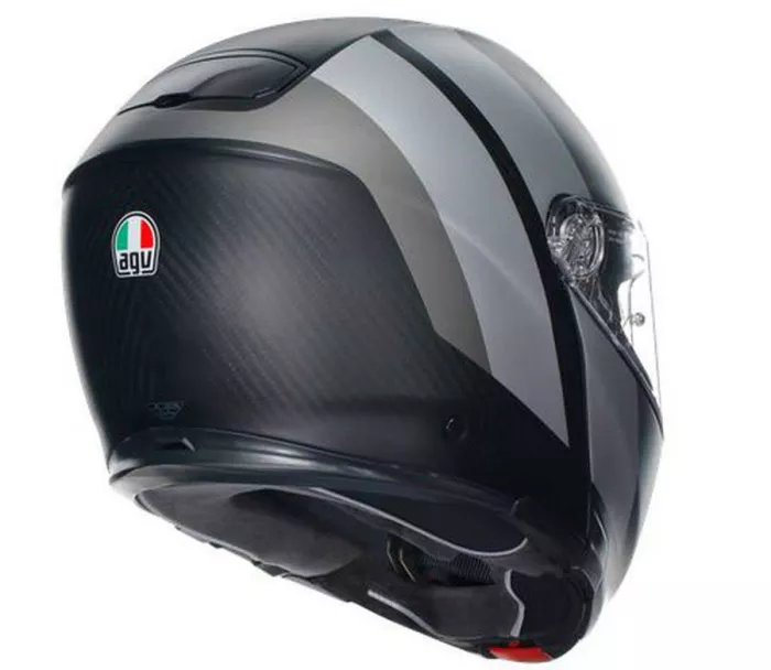 Helma na moto AGV SPORTMODULAR MULTI MPLK OVERLAY MATT DOUBLE GREY