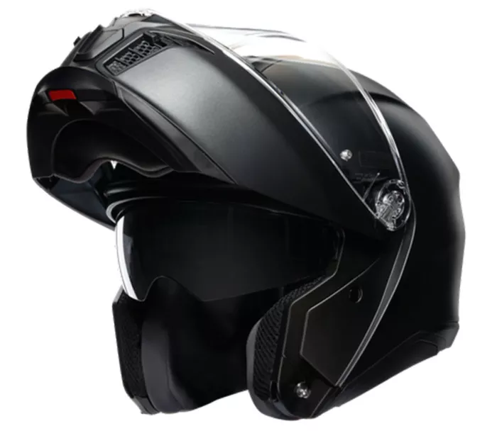 Helma na moto AGV TOURMODULAR SOLID MPLK MATT BLACK