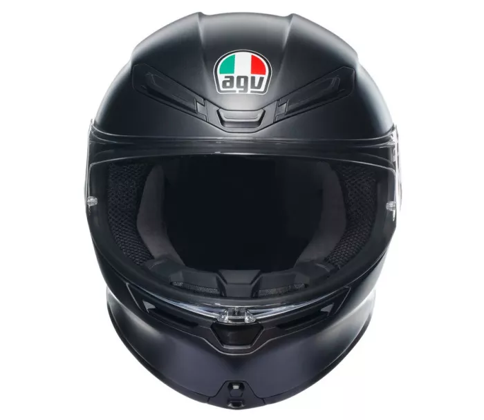 Helma na motorku AGV K1S E2206 MATT BLACK 2026