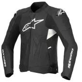 Kožená bunda 2025 Alpinestars Dusk Airflow black/white