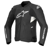Kožená bunda 2025 Alpinestars Dusk Airflow black/white