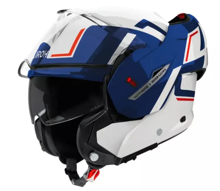Překlápěcí helma Airoh MATHISSE Genius 2 blue red 2026
