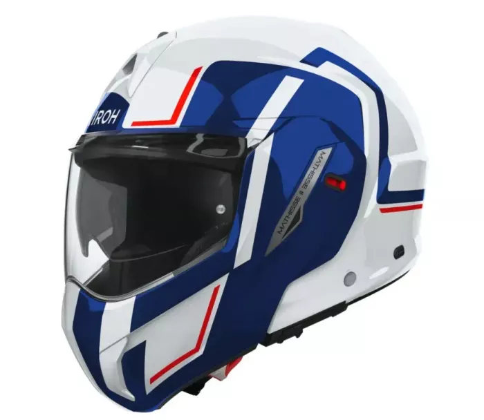 Překlápěcí helma Airoh MATHISSE Genius 2 blue red 2026