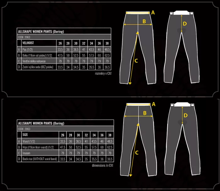 Dámské džíny na motorku Trilobite Allshape daring fit blue
