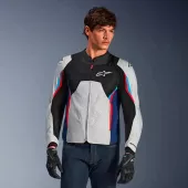 Bunda na moto 2026 Alpinestars AST V3 Air silver/deep blue/bright red