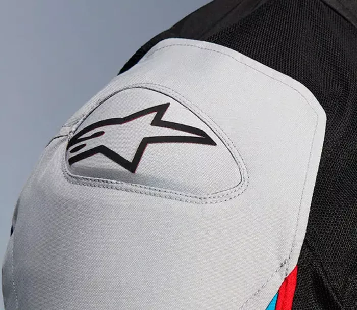 Bunda na moto 2026 Alpinestars AST V3 Air silver/deep blue/bright red