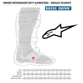 Motokrosové boty 2024 Alpinestars Tech 3 dark grey/light grey/black 2024